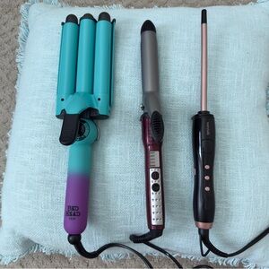 Hair Curling Tools, Set of 3